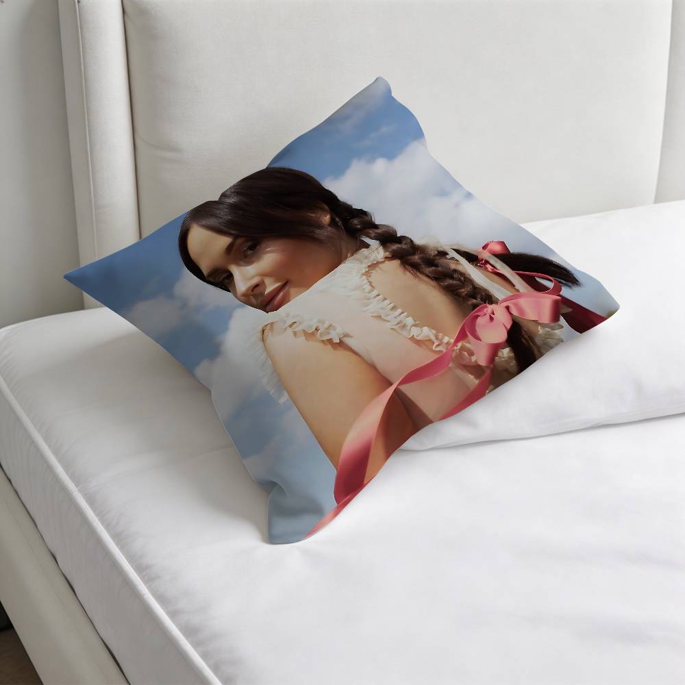 Middle Nowhere Kacey Musgraves Decorative Square Pillow Cover Modern Cushion Case for Living Room Bedroom