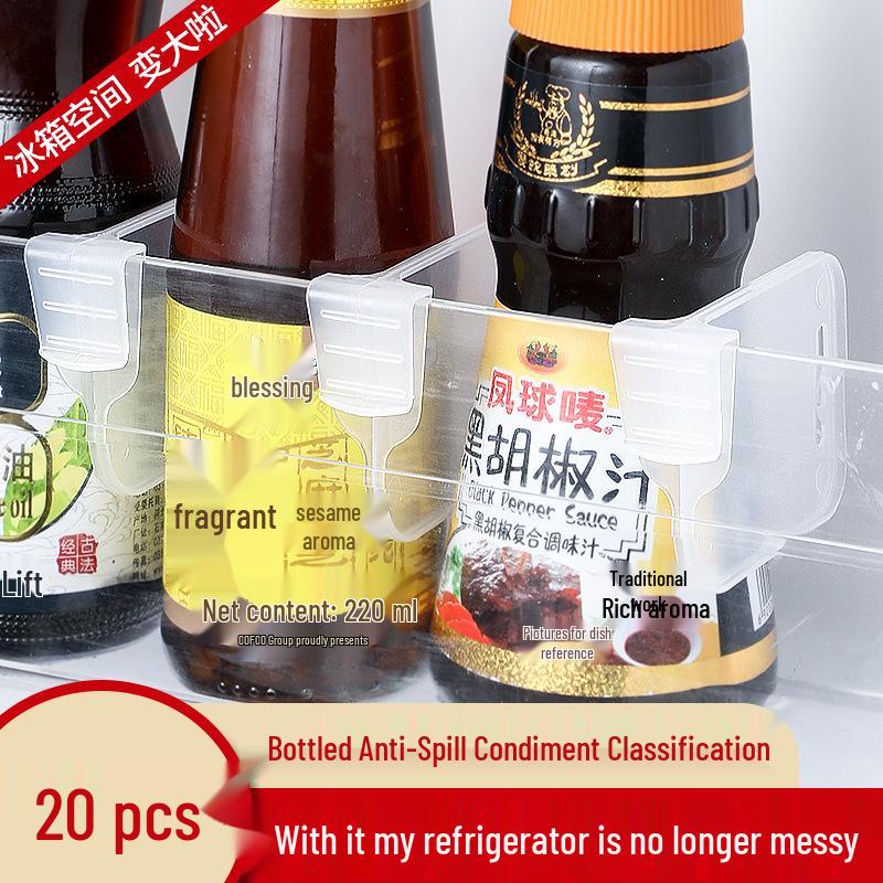 Fridge Door Small Partition Divider & Storage Clip