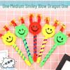 Smiling Dragon Blow Whistle Curl Festival Horn - Children's Day Kindergarten Toy Gift