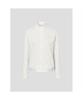 Beanpole Golf [B_Under] Women'S Patterned Full-Zip Long-Sleeve T-Shirt Light Gray