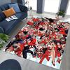 1pc My Hero Academia Chair Mat - Anime Cartoon Design Office Desk Pad, Non-Slip Carpet for Home Decor, Living Room, Bedroom, Game Room, Birthday Gift,