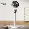 Floor Standing Fan Mini Fan, Portable USB Air Circulation for Home Office, 3 Three Speed Quiet Stand with 5m Airflow, Wide Angle Oscillating