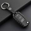 Volkswagen Key Case for Bora, Golf, Skoda - Carbon Fiber Silicone Shell
