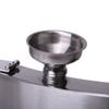 Lab Supplies for Essential Oil Bottles Flasks Hopper Funnel Stainless Steel Hip Flask Funnel
