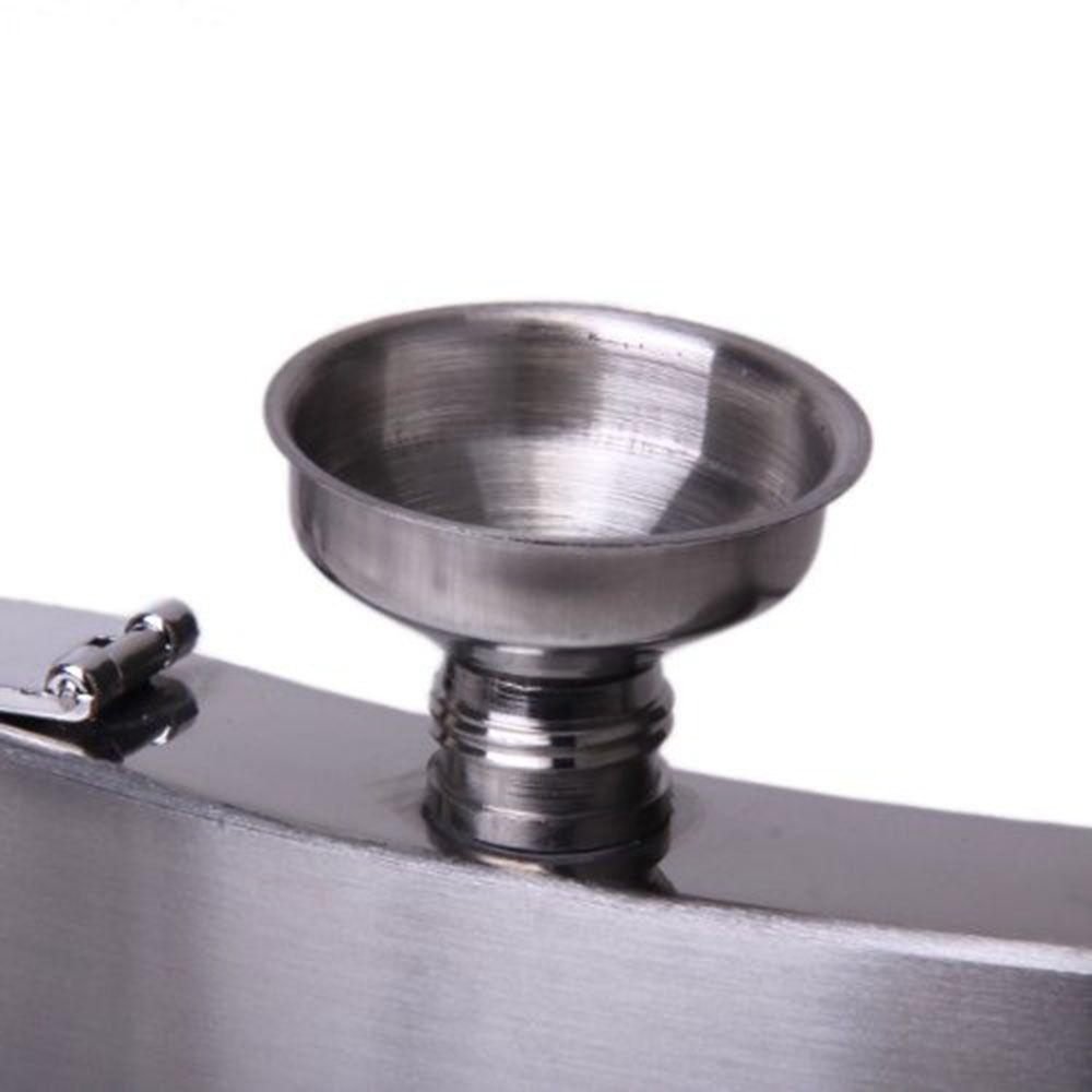 Lab Supplies for Essential Oil Bottles Flasks Hopper Funnel Stainless Steel Hip Flask Funnel