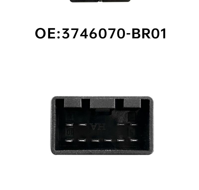 3746070-BR01 Changan Oshan X70A Beifahrerseite Hinten Fensterheberschalter