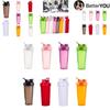 Customized Logo Pp Sports Shaker Bottle 600ml Fitness Portable Water Bottle