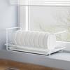 Kitchen Storage Rack Stainless Steel Dish Drainer Storage Shelf Household Sink Dishwashing Rack Organizer Tools