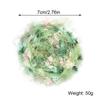 DIY Knitting Wool Soft Mixed Yarn Knitting Scarves Multi-Color Mix Weaving Mixed Floral Cute Knitting Pastoral Style 50g