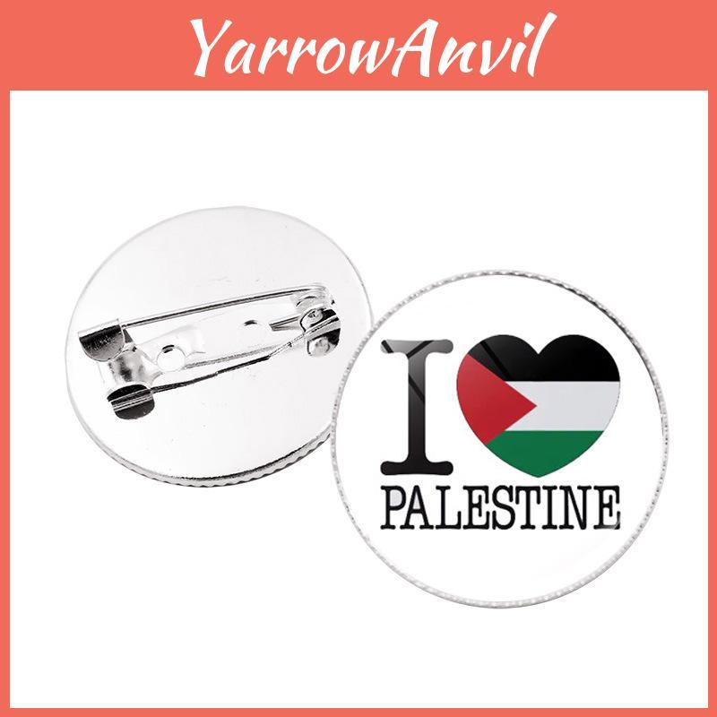 Premium Zinklegierung Palästina Flagge Brosche Anstecknadel Einzigartiges und stilvolles Accessoire für Taschen und Schmuck Großhandel
