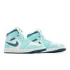 Air Wmns Air Jordan 1 Mid SE Bleached Turquoise DZ3745-300