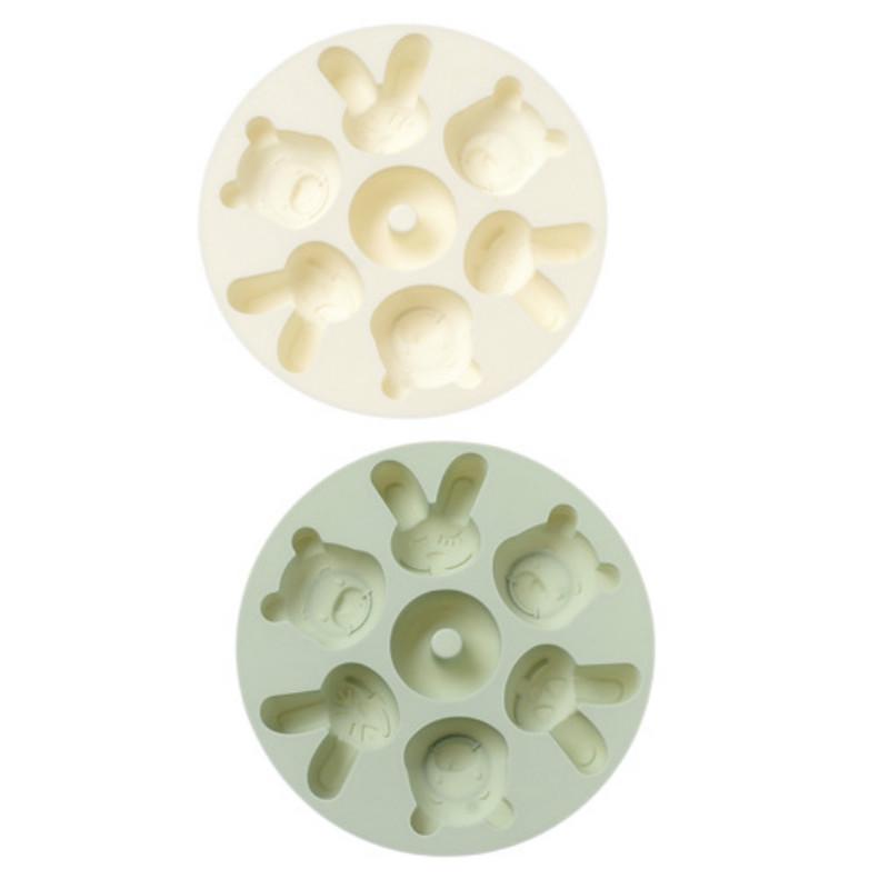 Cartoon Silicone Mold Cake Baking Mold Handmade Soap Chocolate Ice Mold Cake Rice Cake Mold