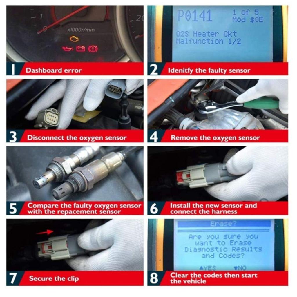 Front oxygen sensor suitable for 234-5019; 2345019