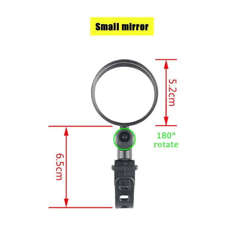 

Велосипедное зеркало заднего вида Широкоугольное выпуклое зеркало Велосипедное зеркало заднего вида Горный велосипед Зеркало заднего вида Электрический велосипед заднего вида Mi