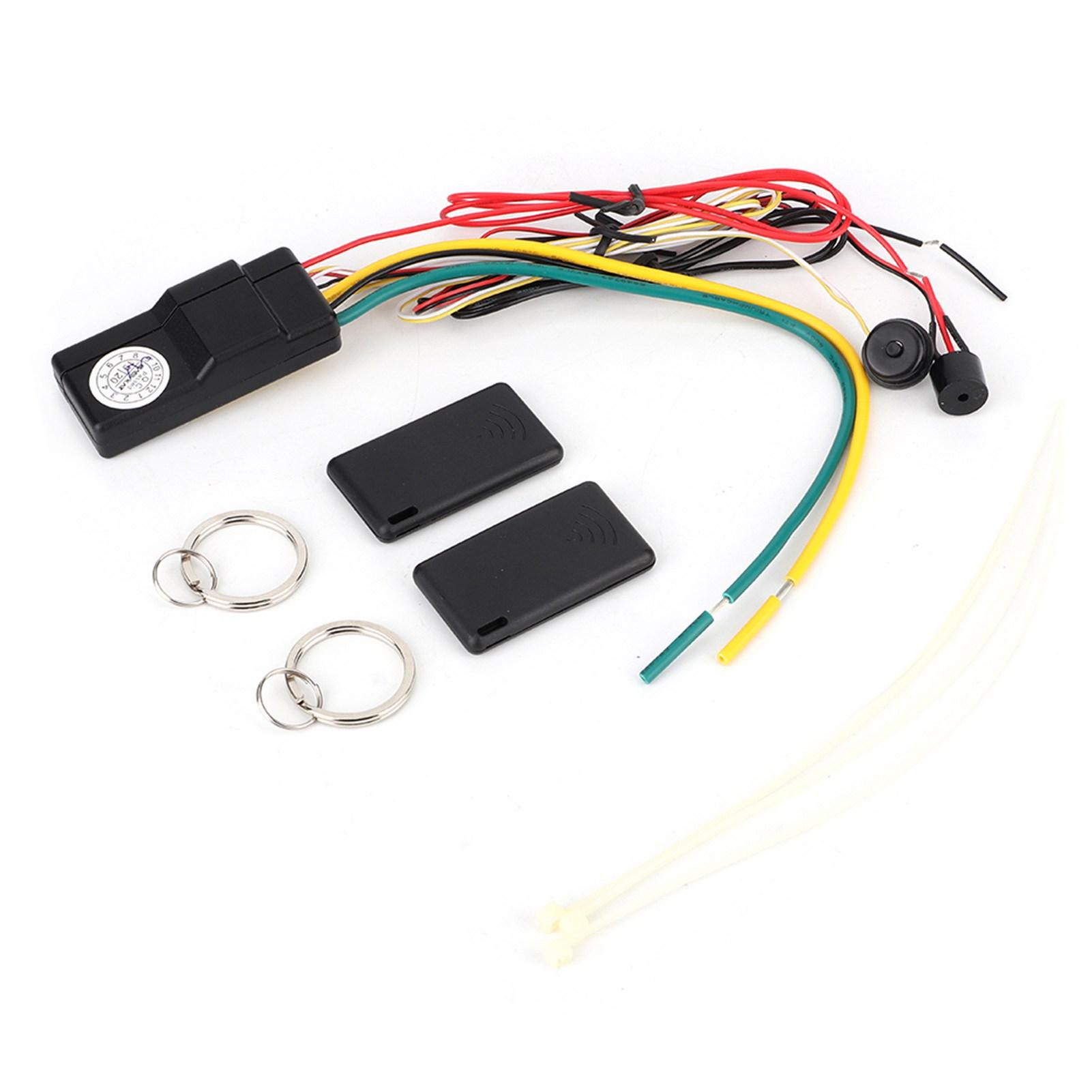 Wireless Immobilizer Car Engine Lock Anti Hijacking Auto Car Intelligent Alarm