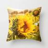 Sunflower Home Decor Car Sofa Cushion Cover Bed Printed Pillow Decoration