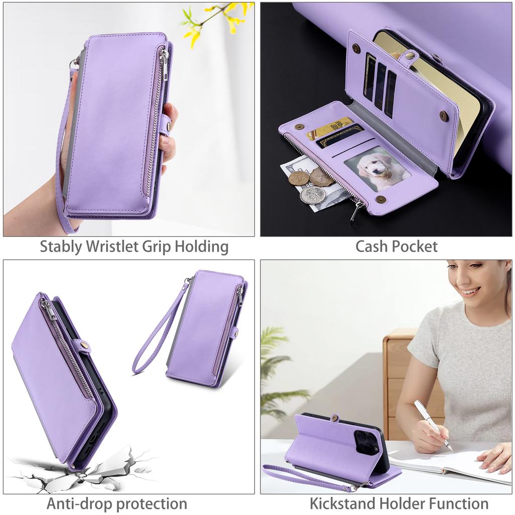 015 Style For Samsung Galaxy A24 4G (162.1 X 77.6 X 8.3mm) Case Leather Phone Cover