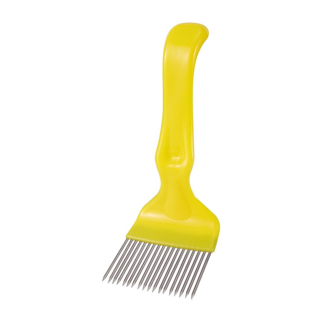 Beekeeping Tools 18 Pin Bee honey Forks Straight Needles Uncapping Forks handle Stainless Steel Honey Sparse Rake Shovel Comb 1P