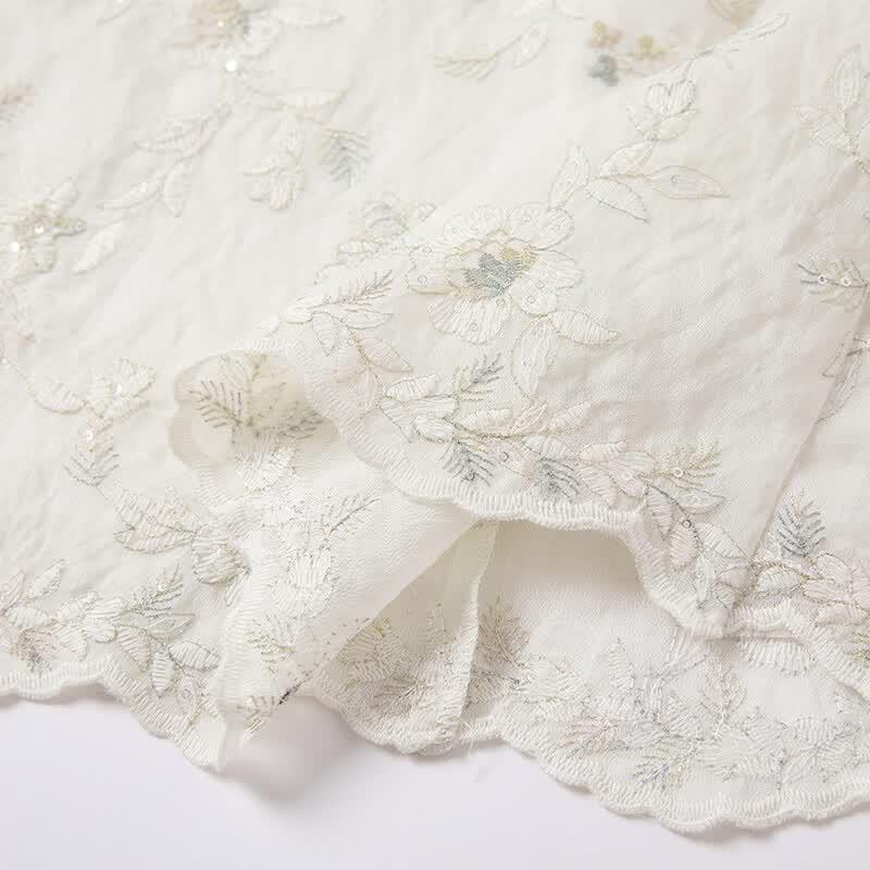 New Chinese Style Embroidered Two-Piece Dress Set
