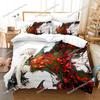 3D Printed Anime Tokyo Ghoul Bedding Set Boys Girls Twin Queen Size Duvet Cover Pillowcase Bed Kids Adult Home Textileextile963