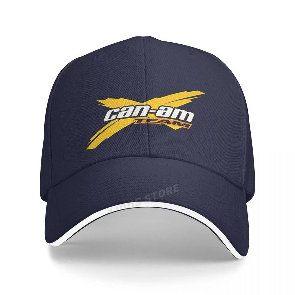 Can Am Logo Stripe Brp Team Baseball Cap Men Fashion Cool Can AM Hat Hip Hop Women Caps