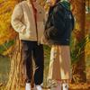New Balance JHI Velvet Jackets Unisex Khaki Stand Collar Moderate NQA89013-IV