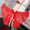 Floral Lace Panties for Women Open Crotch Free To Take Off Underwear Briefs Bow Tie Temptation Sexy Lingerie
