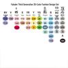 Fakale 3rd Gen Soft Tip Anime Double-Ended Marker Pen Set - 480 Colors, Alcohol-Based