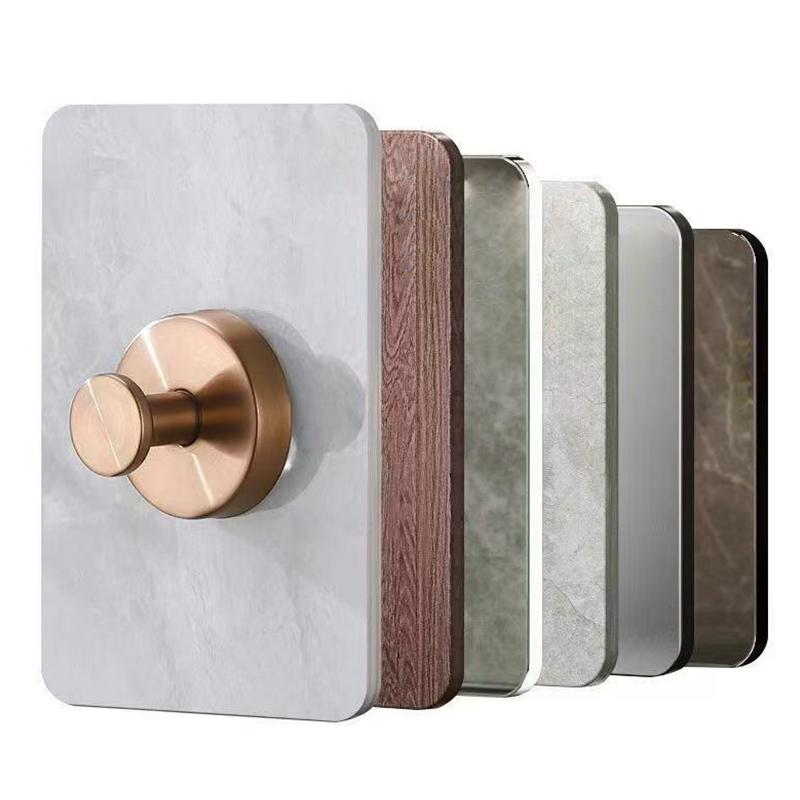 1Pc Stainless Steel Suction Cup Hooks For Shower Bathroom Hanging Towels Robe Loofah Hook For Glass Shower Doors Tile Mirrors