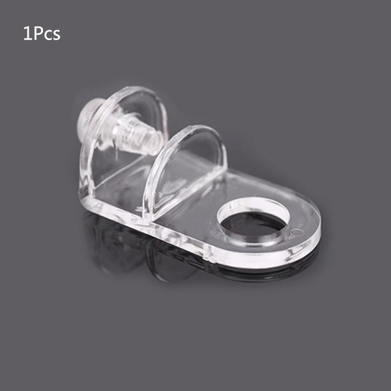 Acrylic Aquarium Fish Tank Clips universal Sprinkler Head Bracket Fixing Clip Accessories For Aquarium Floating Ball Bracket