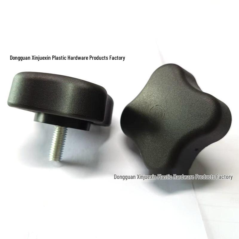 6.35mm Imperial 5/16 Galvanized Cross Handle with TPE Soft Grip Knob