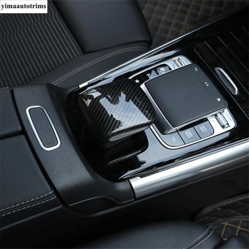 ABS Car Gear Shift Knob Head Handle Cover Trim Accessories Interior For Mercedes-Benz B GLB GLA Class W247 X247 H247  - 2024