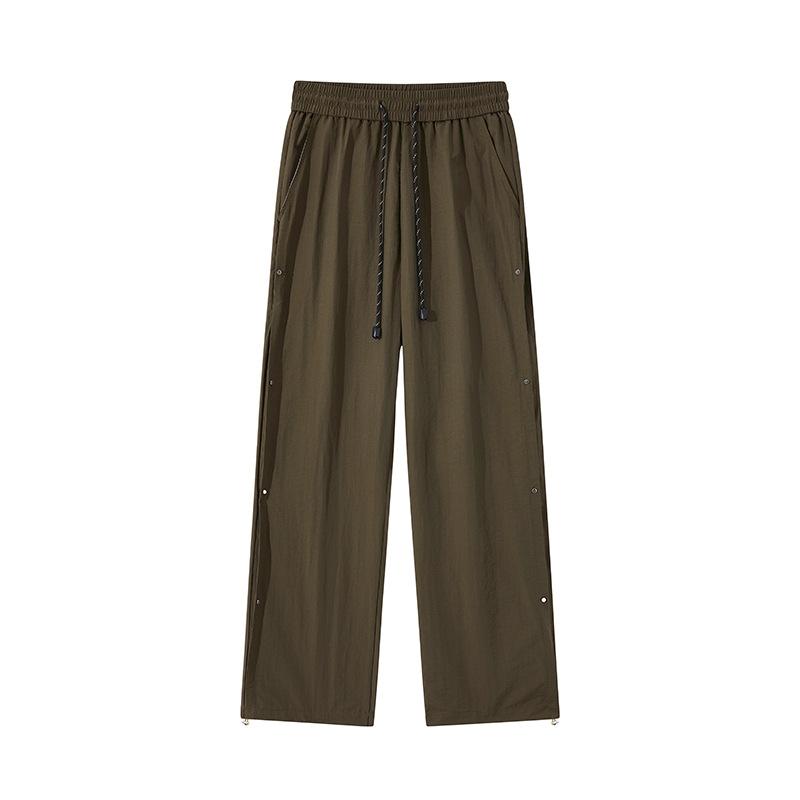 

Мужские весенне-осенние мужские брюки повседневные брюки с заниженным шаговым швом карго прямые брюки 4XL кофейный