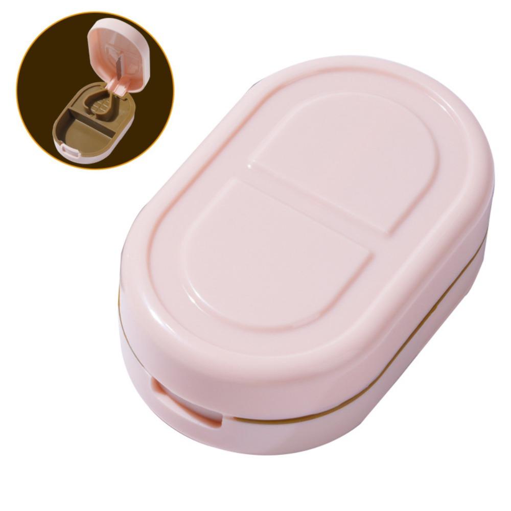 2-in-1 Pill Splitter Pills In Half Tablet Storage Box New Pill Cutter  Small or Large Pills