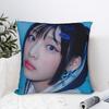 Kpop Style Girl Minji Bunnies Art Pillow Case Print Pillow Cover Retro Trendy Pillowcases For Living Room Sofa