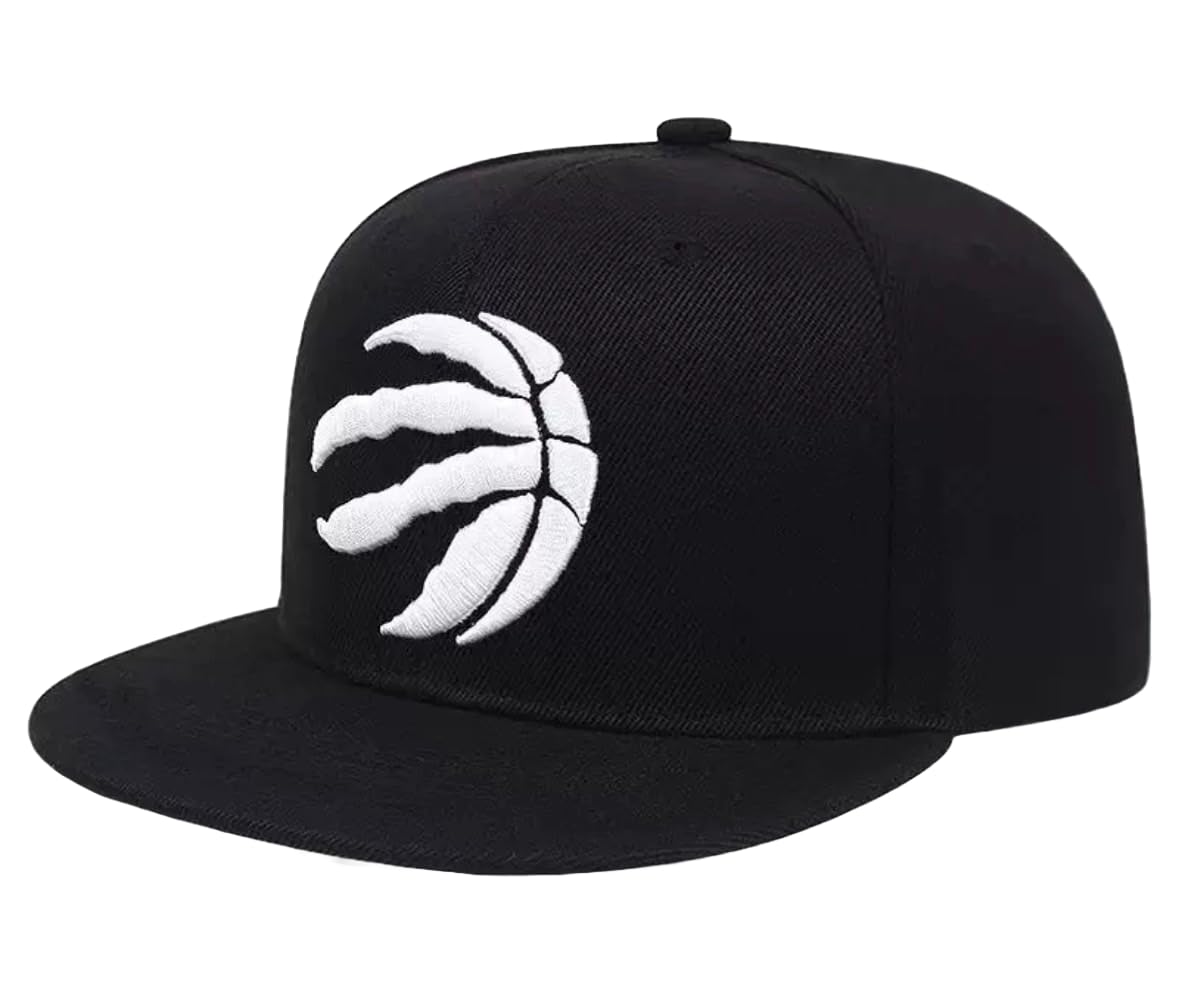 

Sproutsy Men s Snapback Flat Cap, Streetwear, Basketball (Black)