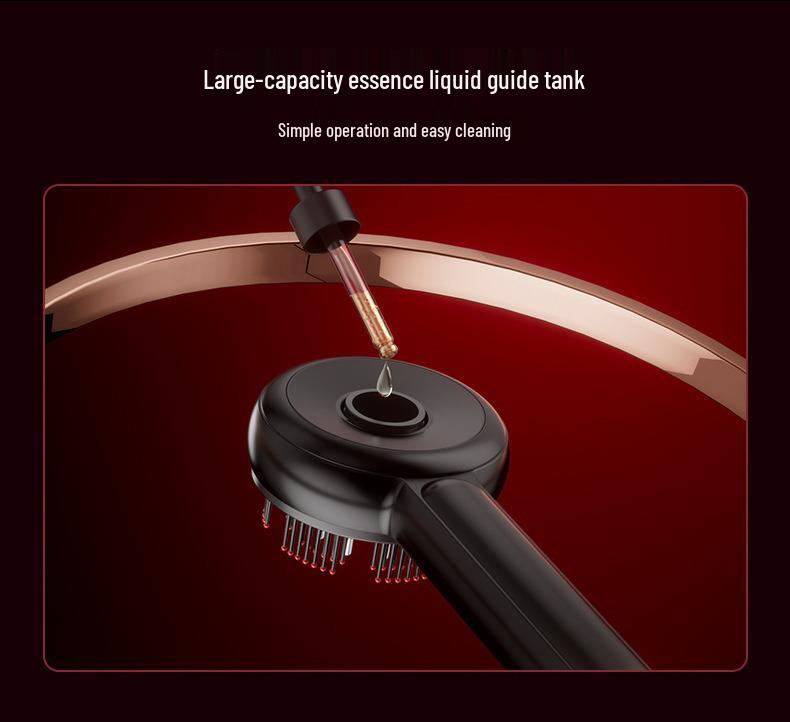 Red Light Electric Scalp Massager and Hair Growth Comb