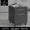 Mobile Steel Storage Cabinet with Wheels and Lockable Three Drawers