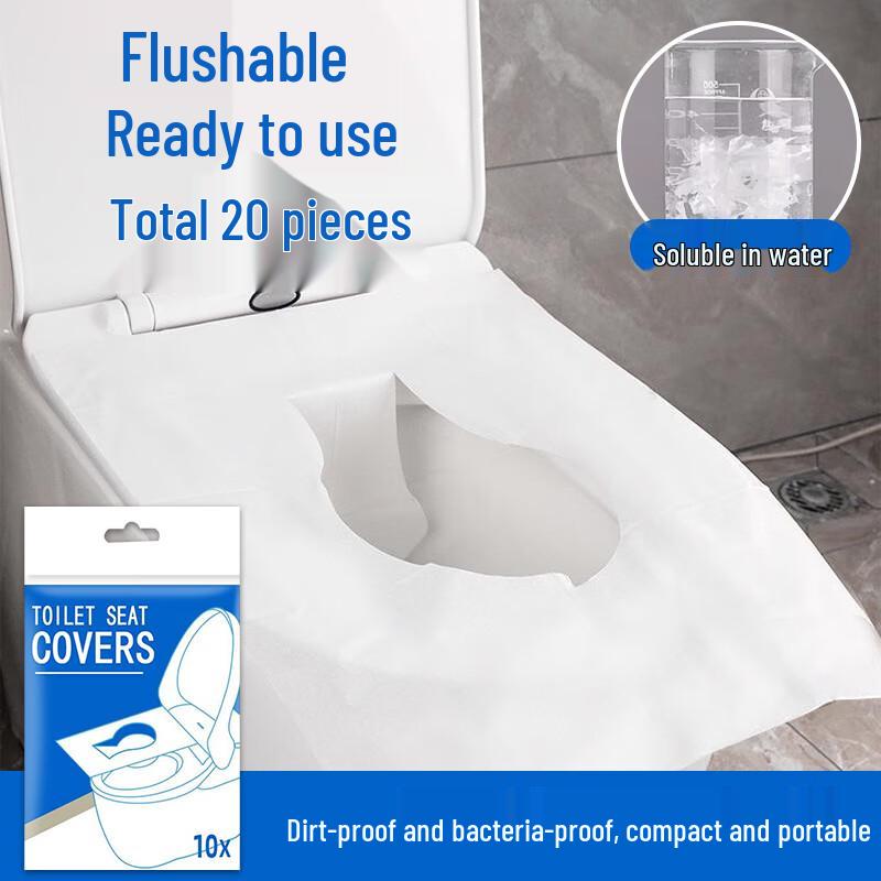 Disposable Water-Soluble Toilet Seat Covers