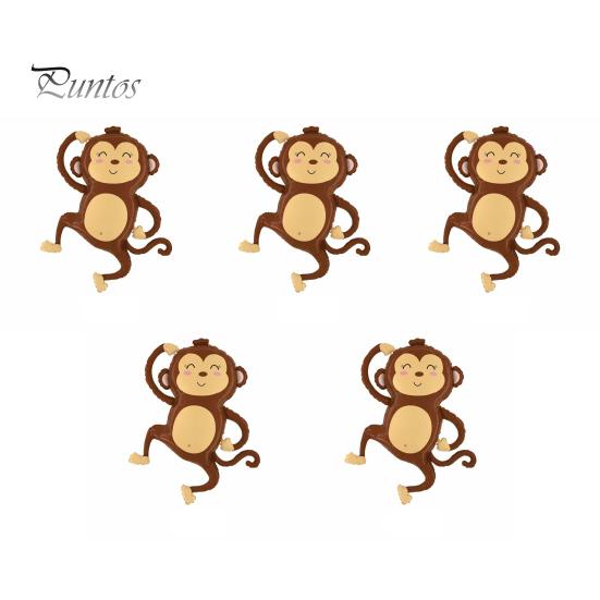 

5 шт. прекрасный взрывозащищенный яркий воздушный шар с выражением, игрушка на воздушном шаре для свадебного праздника, игрушка на день рождения Monkey