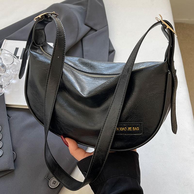 

Премиум-сумка sense, женская, 2024, новая, широкополосная, сумка-мессенджер, женская, ретро, универсальная, одно плечо, сумка-пельмень, женская