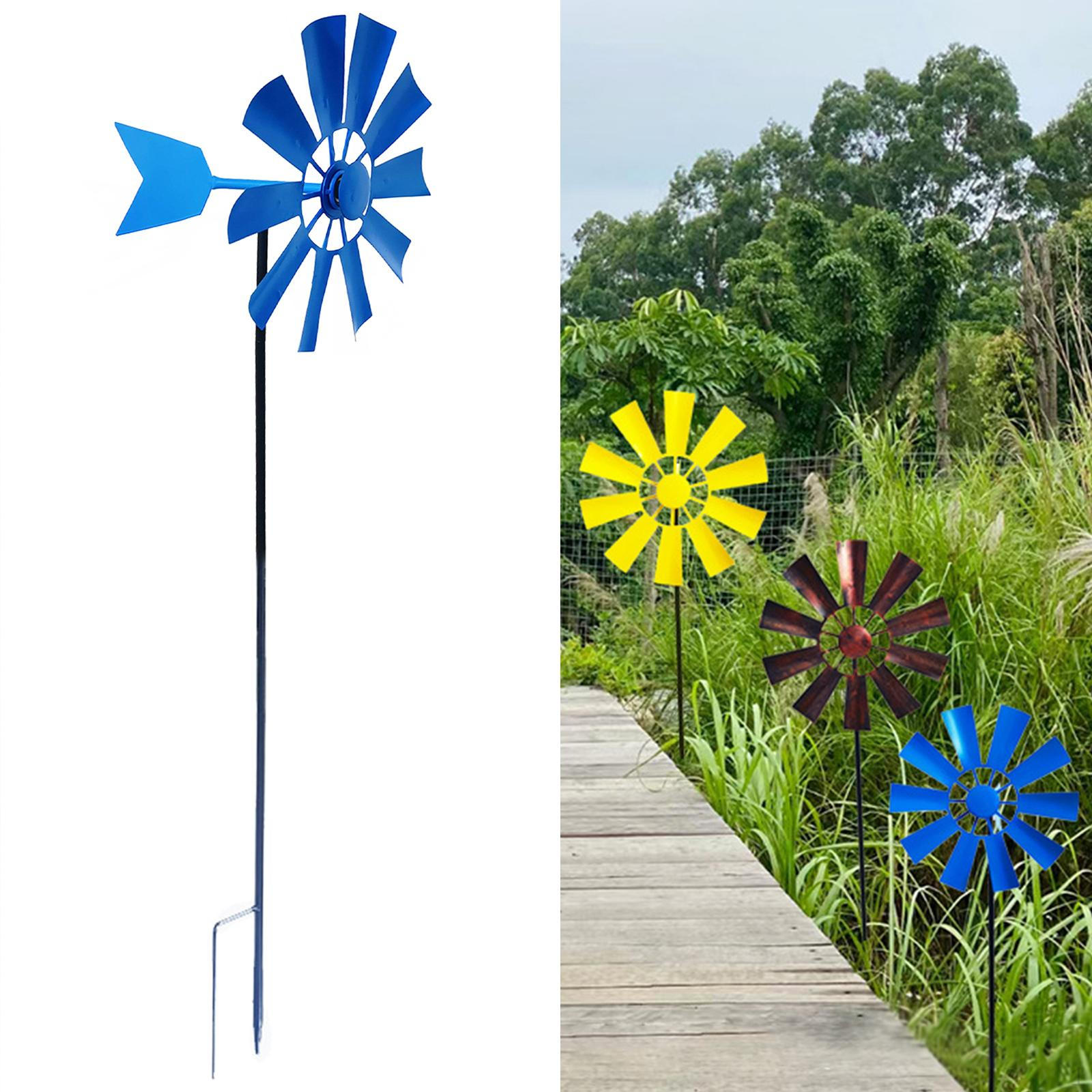 Wind Grden Ветряная мельница Открытый двор Lwn Вертушка Декор