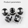 5Pcs Car Wheel Tire Valve Caps Metal Stem Covers For Porsche 911 718 Cayenne Cayman Panamera Macan Taycan Boxster 918 Stickers RJ2