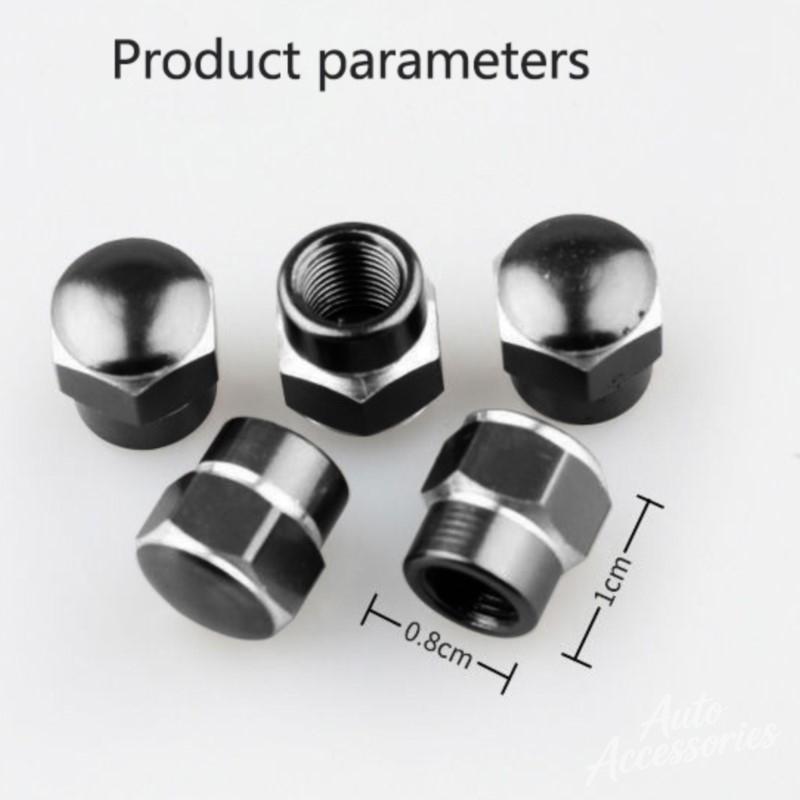 5Pcs Car Wheel Tire Valve Caps Metal Stem Covers For Porsche 911 718 Cayenne Cayman Panamera Macan Taycan Boxster 918 Stickers RJ2
