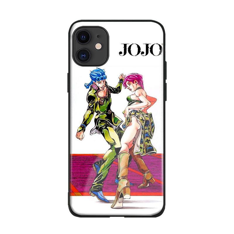 

Giorno Giovanna Trish Una JOJO Мягкий силиконовый чехол из закаленного стекла для телефона iPhone SE 6s 7 8 Plus X XR XS 11 Pro Max Other Case (CONTACT)&Tempered Glass case