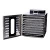 360W 8 Layers Commercial Professional Fruit Food Dryer Stainless Steel Food Fruit Vegetable Pet Meat Air Dryer 30x35.5x30cm