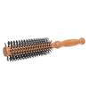 Round Curling Comb Wooden Anti Static Handle Reduces Frizz Round Styling Brush for Hair Salon Home Use Large 9.17 X