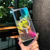 Suitable for Samsung S25ultra Feather Yarn Magnetic Suction Mobile Phone Case Gradient S25edge Color Plated S24 Laser Colorful Anti-fall