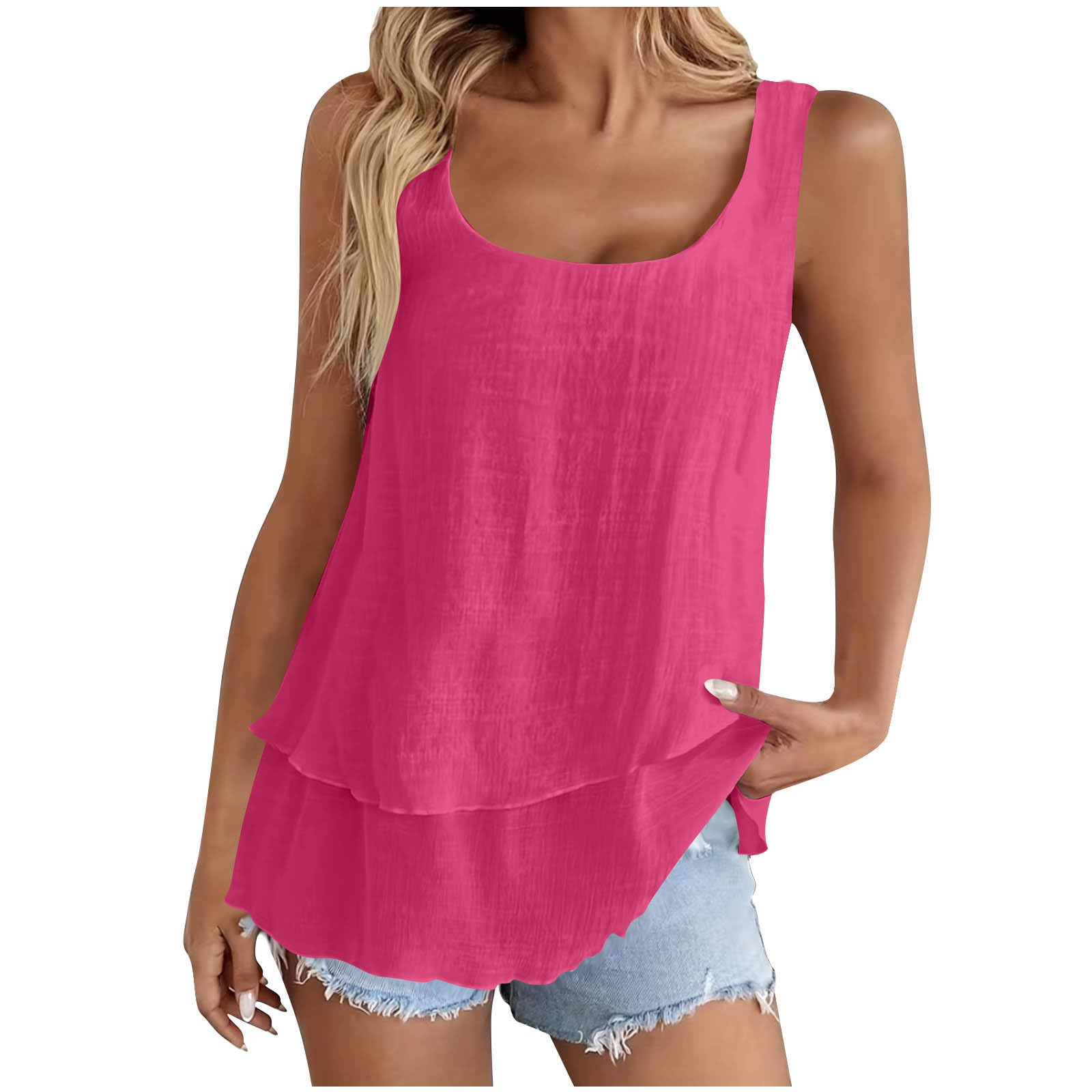 

Женская Мода Повседневная - Цветной Топ XXL