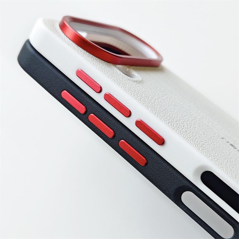 Lehké luxusní kožené pouzdro pro Honor Magic 8 Pro Air Case Silikonový tvrdý zadní kryt Stylová skořápka Nárazuvzdorný nárazník